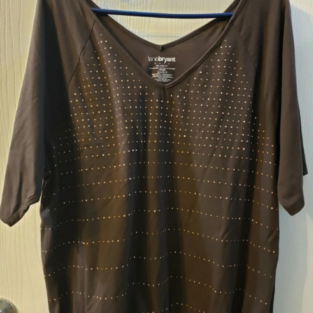Lane Bryant Studded Top